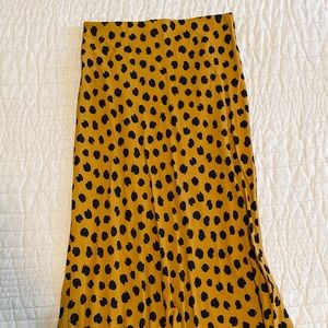 Leopard Print Skirt